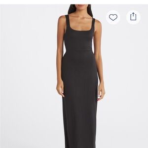Kaileigh Charcoal Maxi Dress